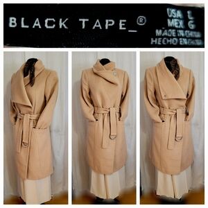 Camel Trench Coat L